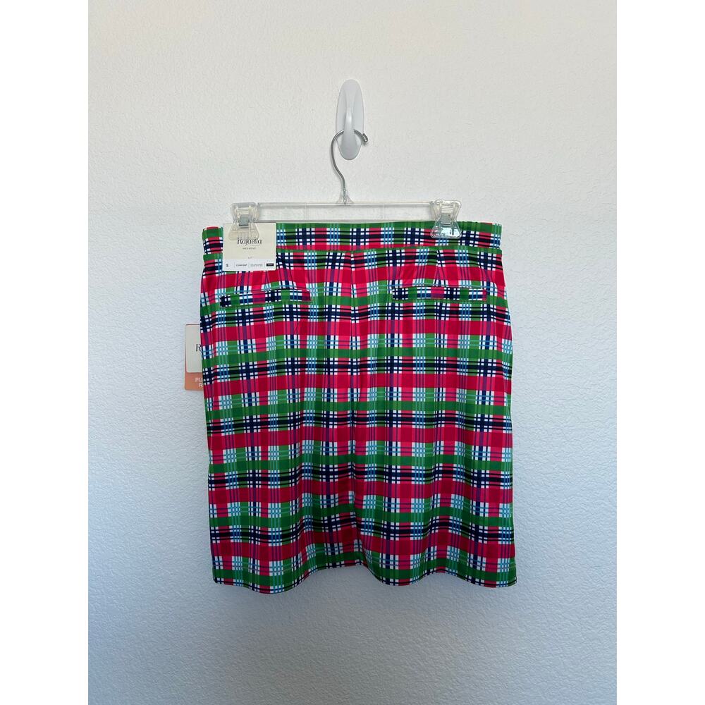 Rafaella Weekend Plaid Performance Active Golf Sk… - image 2